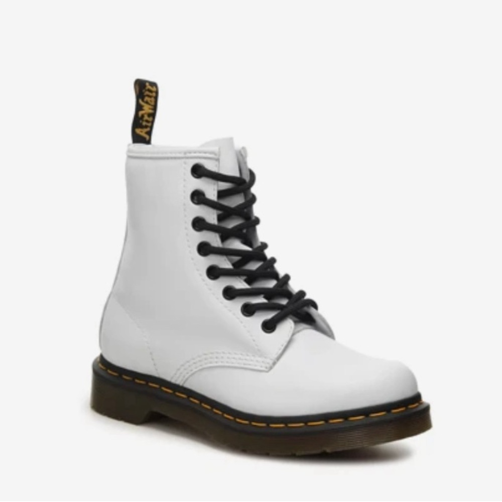 Dr. Martens | NIB Women’s White Leather Boots